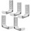5 Pieces Folding Hooks Wall Towel Hooks Clothes Hooks 90  Foldable 3