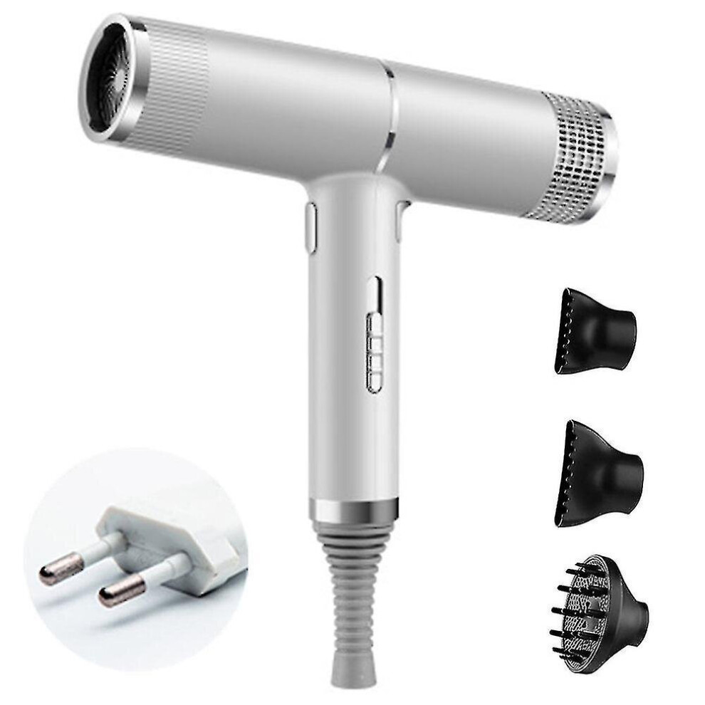 Icetek Negative Ionic Hair Dryer, 2000w Professional Hair Dryer With Diffuser Ions Compatible With Fast Drying Fast Hairdryer With 2 Heating / 3 Speed