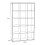 Mauro 3x5 Storage Unit in Matt White 8