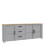 Bohol Large Sideboard in Riviera Oak/Grey Oak 1