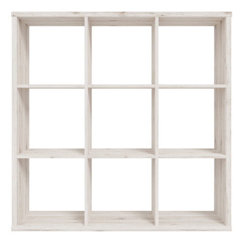 Mauro 3x3 Storage Unit in Sand Oak 1