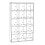 Mauro 3x5 Storage Unit in Matt White 9