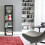 Mauro 3 Shelves Storage Unit in Matt Black 3