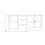 Bohol Large Sideboard in Riviera Oak/Grey Oak 7