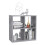 Mauro 2x2 Storage Unit in Concrete Grey 3