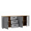 Bohol Large Sideboard in Riviera Oak/Grey Oak 3