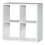 Mauro 2x2 Storage Unit in Matt White 3