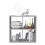 Mauro 2x2 Storage Unit in Concrete Grey 4