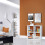 Mauro 2x2 Storage Unit in Matt White 4