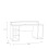 Loadout Black Gaming Desk 2 Shelves with Colour Changing LED 7
