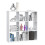 Mauro 3x3 Storage Unit in Matt White 5