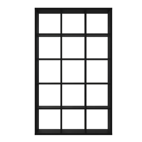 Mauro 3x5 Storage Unit in Matt Black 1