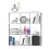 Mauro 3x3 Storage Unit in Matt White 6