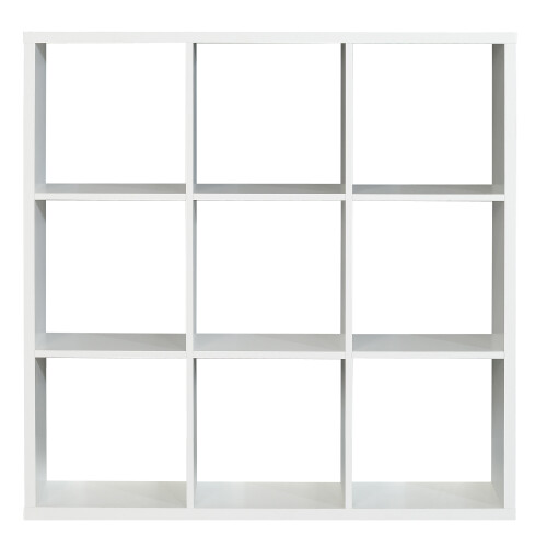 Mauro 3x3 Storage Unit in Matt White 1