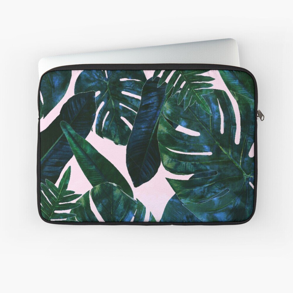 Laptop Sleeve Perceptive Dream Tropical Nature Botanical Plants Painting Palm 10 12 13 15 17 Inch Case Notebook Tablet Carrying Bag Cover 7802738412826