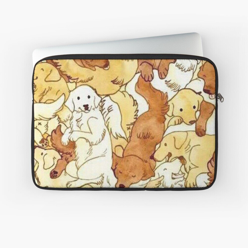 Laptop Sleeve Labrador Overload 10 12 13 15 17 Inch Case Notebook Tablet Carrying Bag Cover 7802738431476