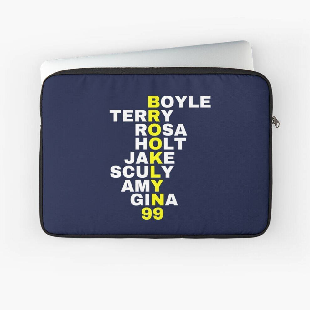 Laptop Sleeve Brooklyn 99 Names 10 12 13 15 17 Inch Case Notebook Tablet Carrying Bag Cover 7802738439885