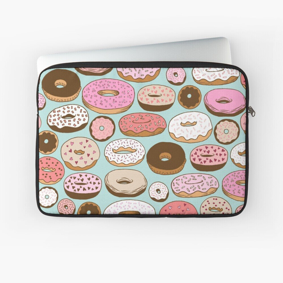Laptop Sleeve Donuts Forever 10 12 13 15 17 Inch Case Notebook Tablet Carrying Bag Cover 7802738472677