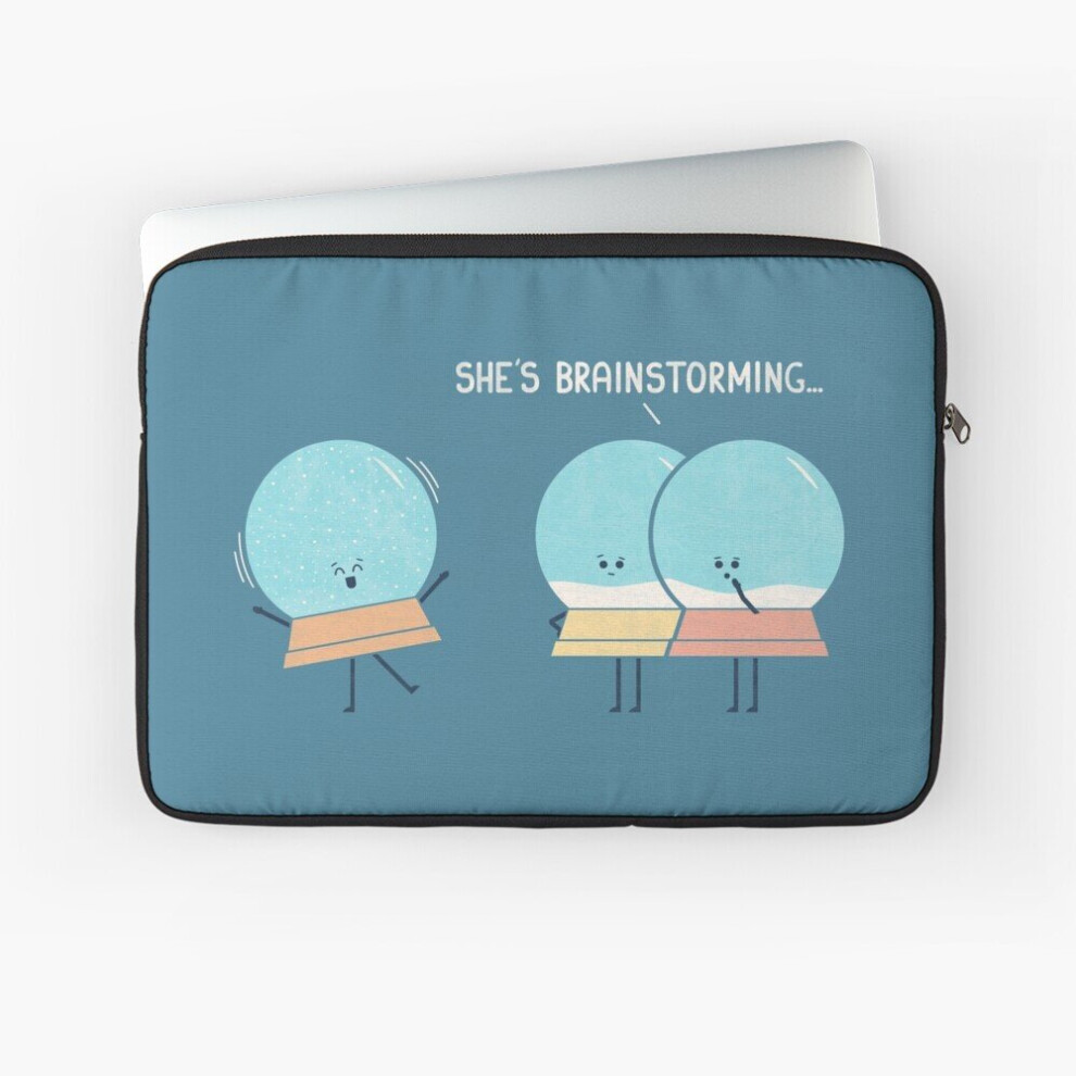 Laptop Sleeve Brainstorming V2 10 12 13 15 17 Inch Case Notebook Tablet Carrying Bag Cover 7802738431254