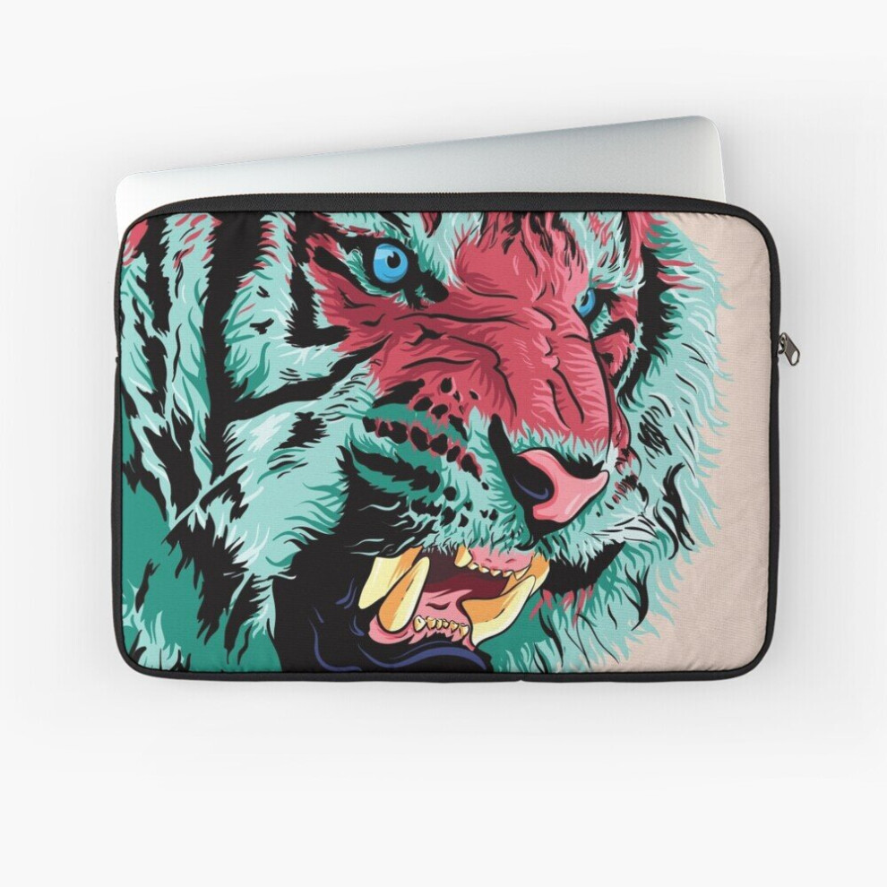 Laptop Sleeve Tiger 10 12 13 15 17 Inch Case Notebook Tablet Carrying Bag Cover 7802738466485