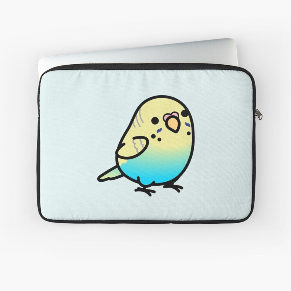 Laptop Sleeve Chubby Rainbow Spangle Budgie - Female 10 12 13 15 17 Inch Case Notebook Tablet Carrying Bag Cover 7802738492729