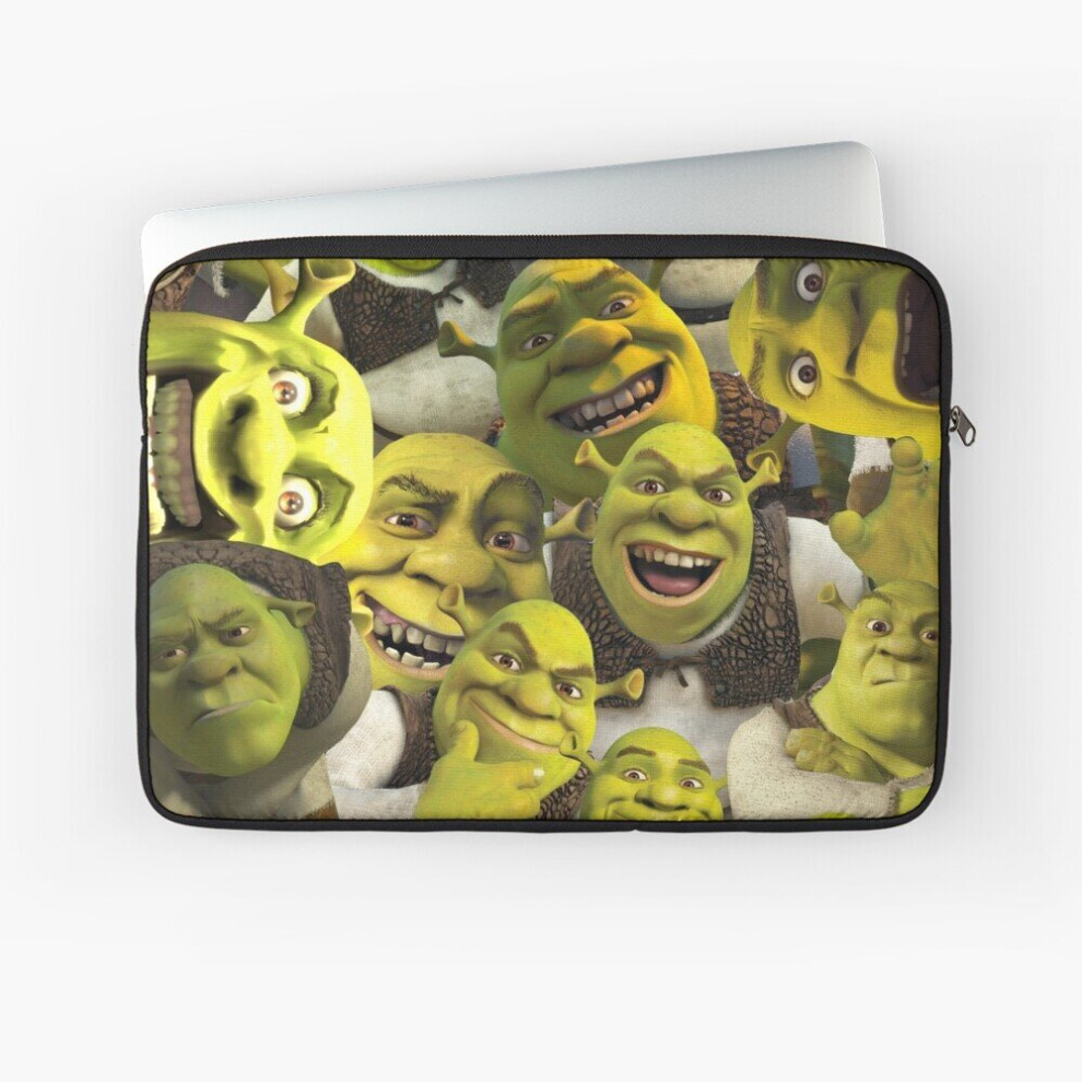Laptop Sleeve Shrek Collage 10 12 13 15 17 Inch Case Notebook Tablet Carrying Bag Cover 7802738443516