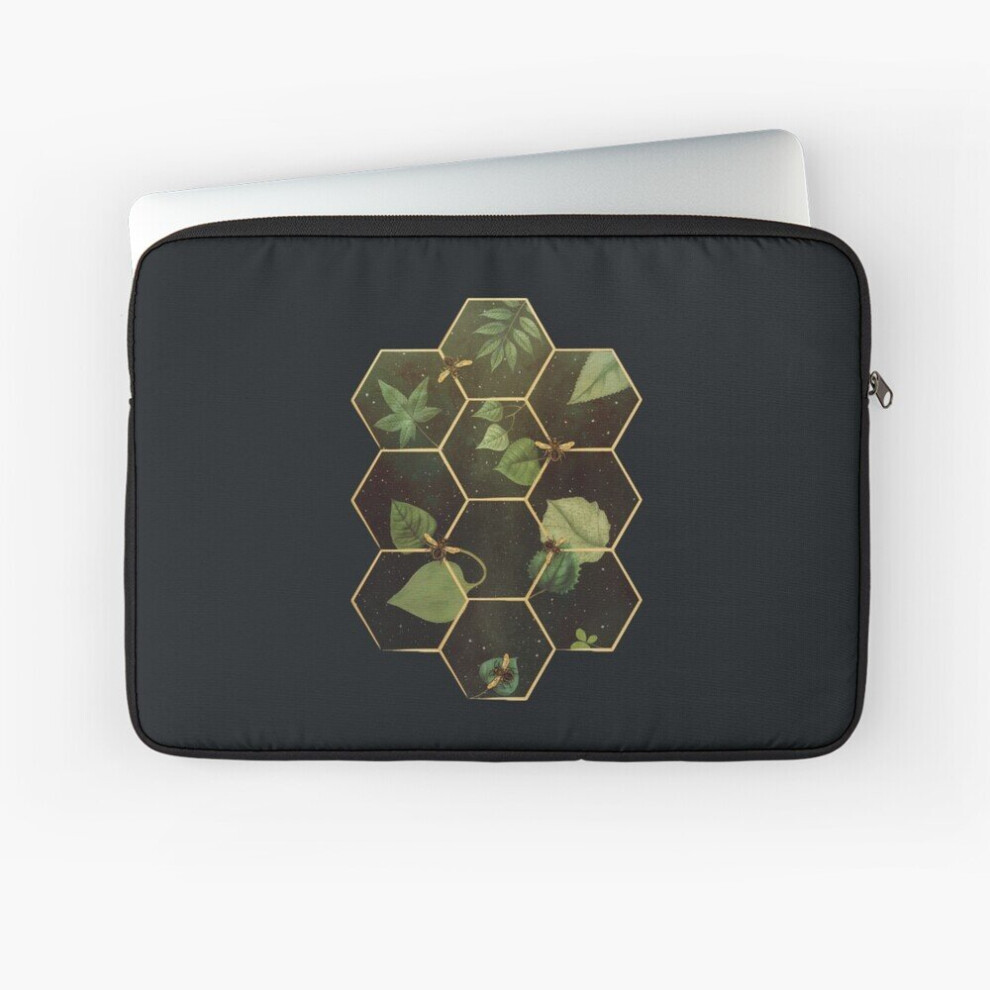 Laptop Sleeve Bees In Space 10 12 13 15 17 Inch Case Notebook Tablet Carrying Bag Cover 7802738435818