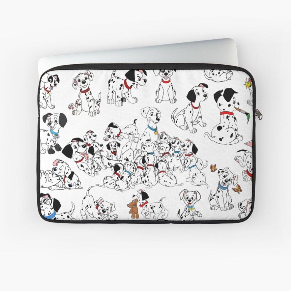 Laptop Sleeve 101 Dalmatians 10 12 13 15 17 Inch Case Notebook Tablet Carrying Bag Cover 7802738422344