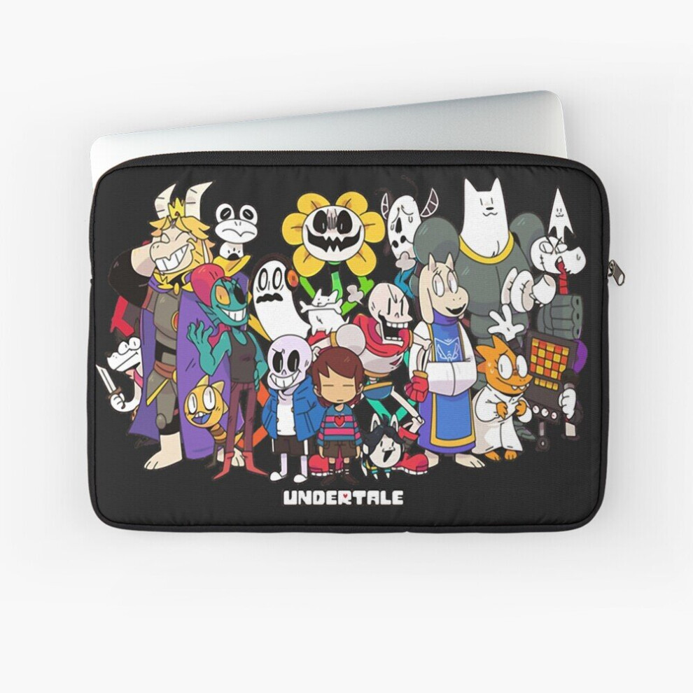 Laptop Sleeve Undertale - All Characters 10 12 13 15 17 Inch Case Notebook Tablet Carrying Bag Cover 7802738415919