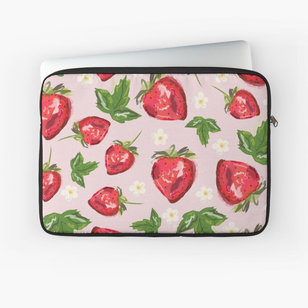Laptop Sleeve Strawberry Botanical 10 12 13 15 17 Inch Case Notebook Tablet Carrying Bag Cover 7802738509403