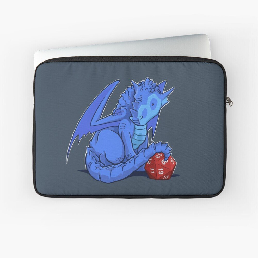 Laptop Sleeve D20 Dragon 10 12 13 15 17 Inch Case Notebook Tablet Carrying Bag Cover Blue 7802738429008