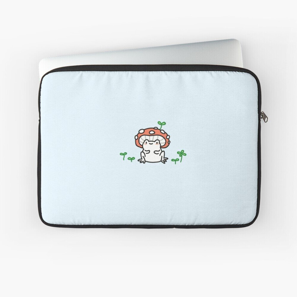 Laptop Sleeve Mushroom Frog 10 12 13 15 17 Inch Case Notebook Tablet Carrying Bag Cover 7802738513486