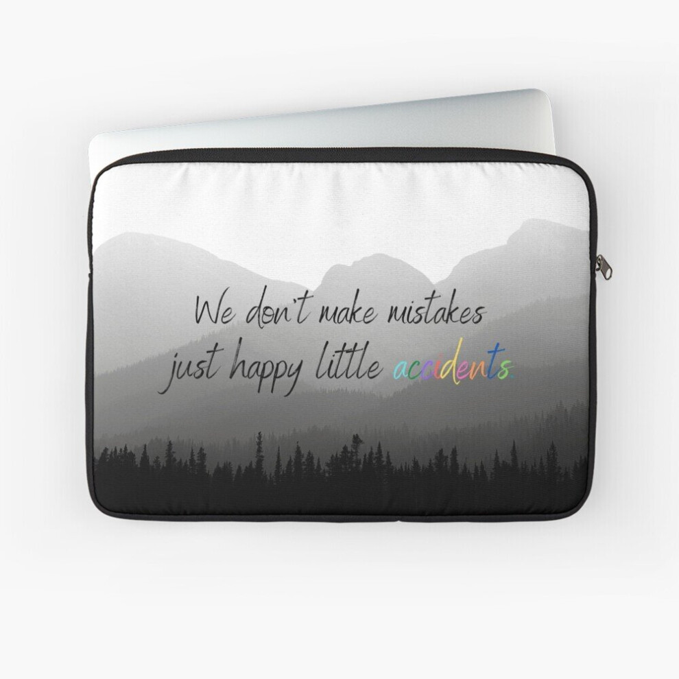 Laptop Sleeve Happy Little Accidents 10 12 13 15 17 Inch Case Notebook Tablet Carrying Bag Cover 7802738494853