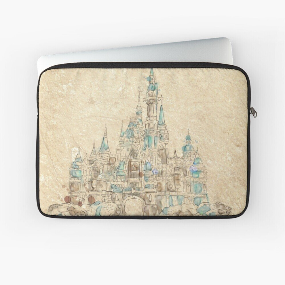 Laptop Sleeve Enchanted Storybook Castle 10 12 13 15 17 Inch Case Notebook Tablet Carrying Bag Cover 7802738442540