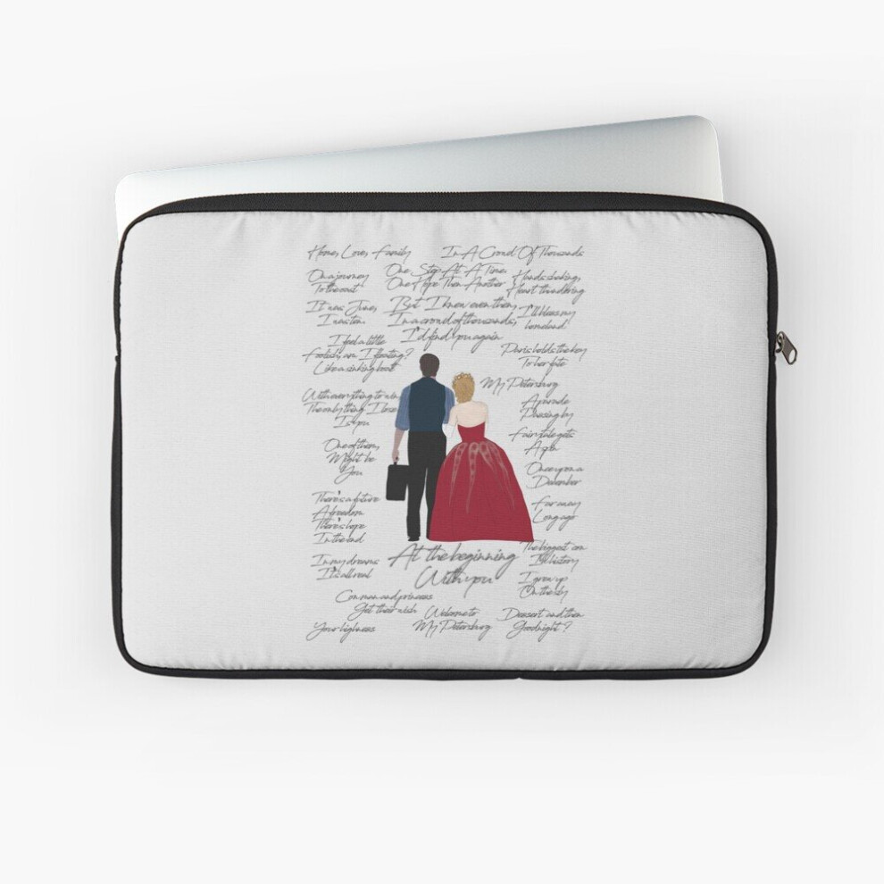 Laptop Sleeve Anya Dmitry Quotes 10 12 13 15 17 Inch Case Notebook Tablet Carrying Bag Cover 7802738469783
