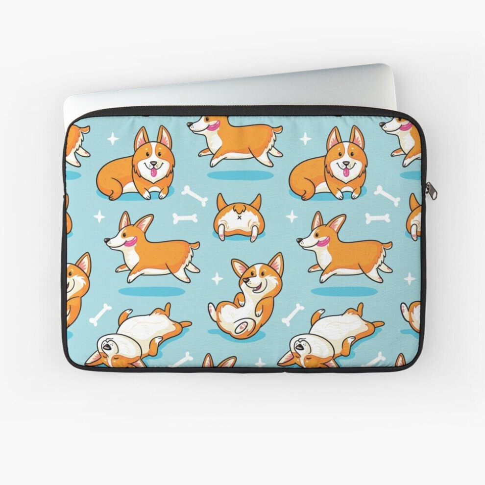 Laptop Sleeve Corgi 10 12 13 15 17 Inch Case Notebook Tablet Carrying Bag Cover 7802738511543