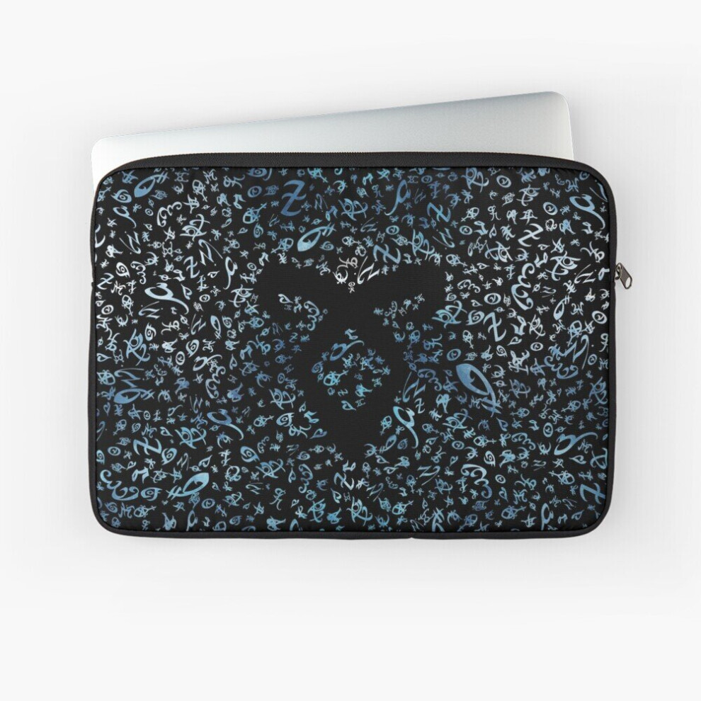 Laptop Sleeve Shadowhunters Rune - Pattern / Texture With Vanishing Angelic Power 10 12 13 15 17 Inch Case Notebook Tablet Carrying Bag Cover 7802738418552