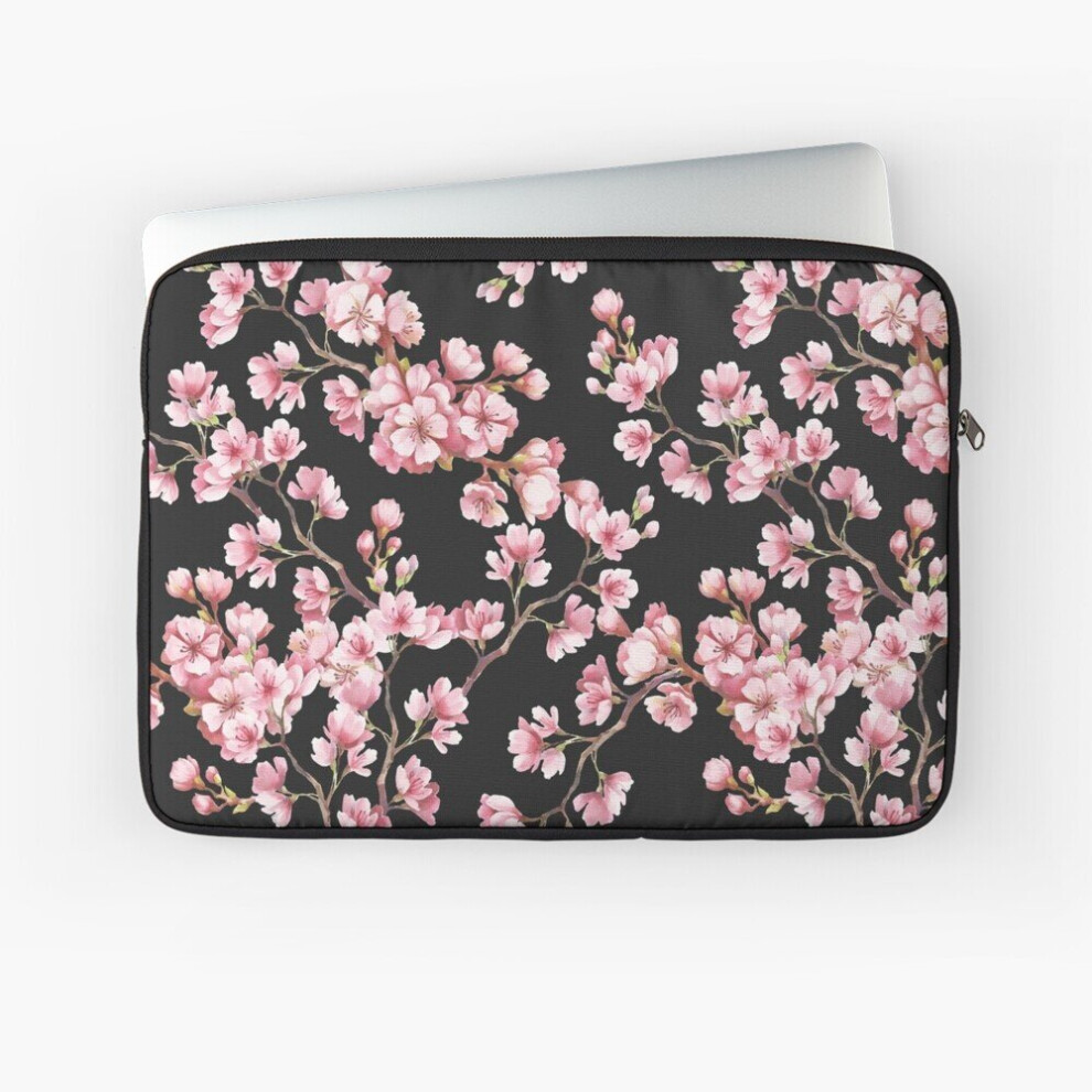 Laptop Sleeve Cherry Blossom Pattern 10 12 13 15 17 Inch Case Notebook Tablet Carrying Bag Cover 7802738495362