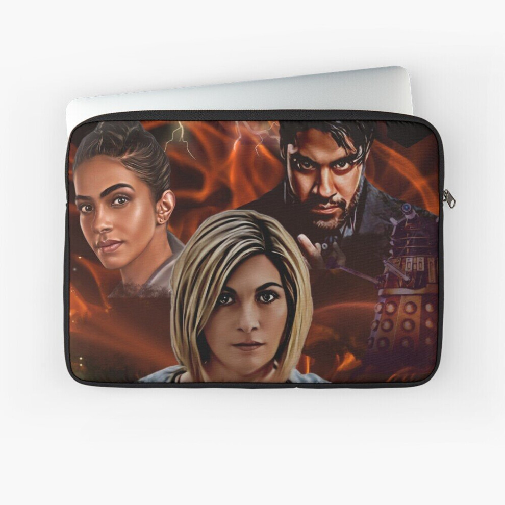 Laptop Sleeve Woman Who Fell To Time 10 12 13 15 17 Inch Case Notebook Tablet Carrying Bag Cover 7802738499582