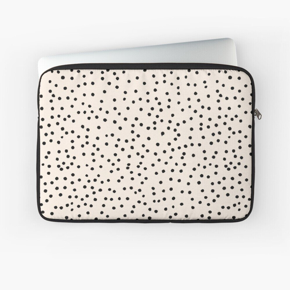 Laptop Sleeve Simply Dots - Neutral 10 12 13 15 17 Inch Case Notebook Tablet Carrying Bag Cover 7802738439014