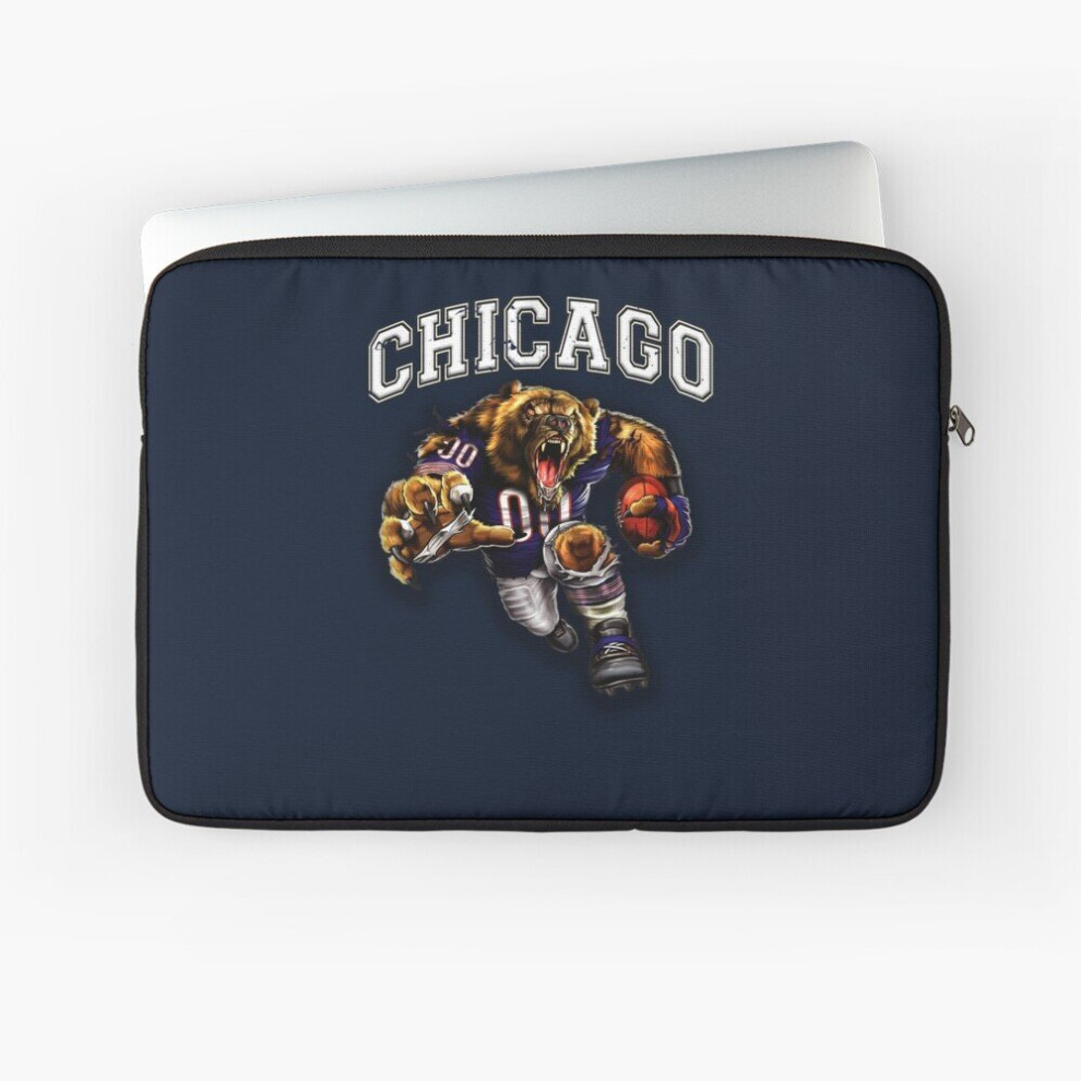 Laptop Sleeve Chicago Football 10 12 13 15 17 Inch Case Notebook Tablet Carrying Bag Cover 7802738508376