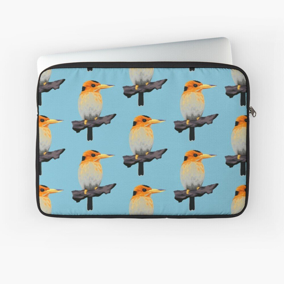 Laptop Sleeve Billed Kingfisher 10 12 13 15 17 Inch Case Notebook Tablet Carrying Bag Cover Yellow 7802738474053