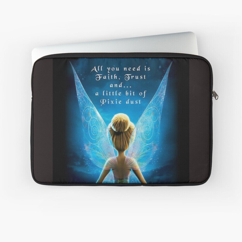 Laptop Sleeve Tinkerbell All You Need Is Faith 10 12 13 15 17 Inch Case Notebook Tablet Carrying Bag Cover 7802738500288