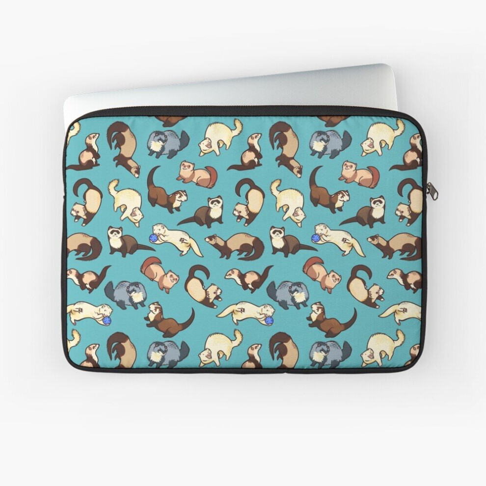 Laptop Sleeve Cat Snakes In 10 12 13 15 17 Inch Case Notebook Tablet Carrying Bag Cover Blue 7802738429190