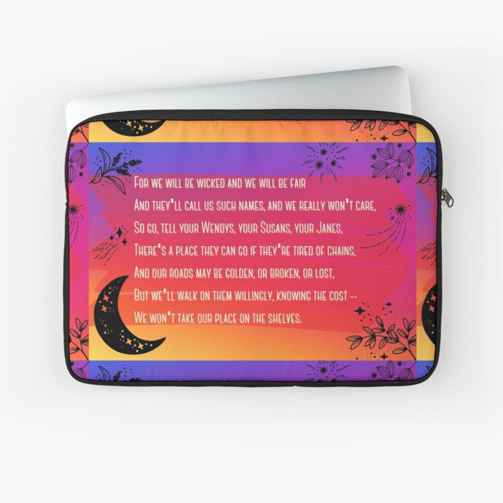 Laptop Sleeve Wicked Girls 10 12 13 15 17 Inch Case Notebook Tablet Carrying Bag Cover 7802738496277