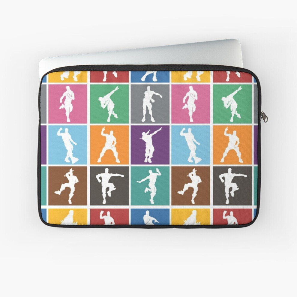 Laptop Sleeve Battle Royale Victory Dance Rainbow Lattice Funny 10 12 13 15 17 Inch Case Notebook Tablet Carrying Bag Cover 7802738481426