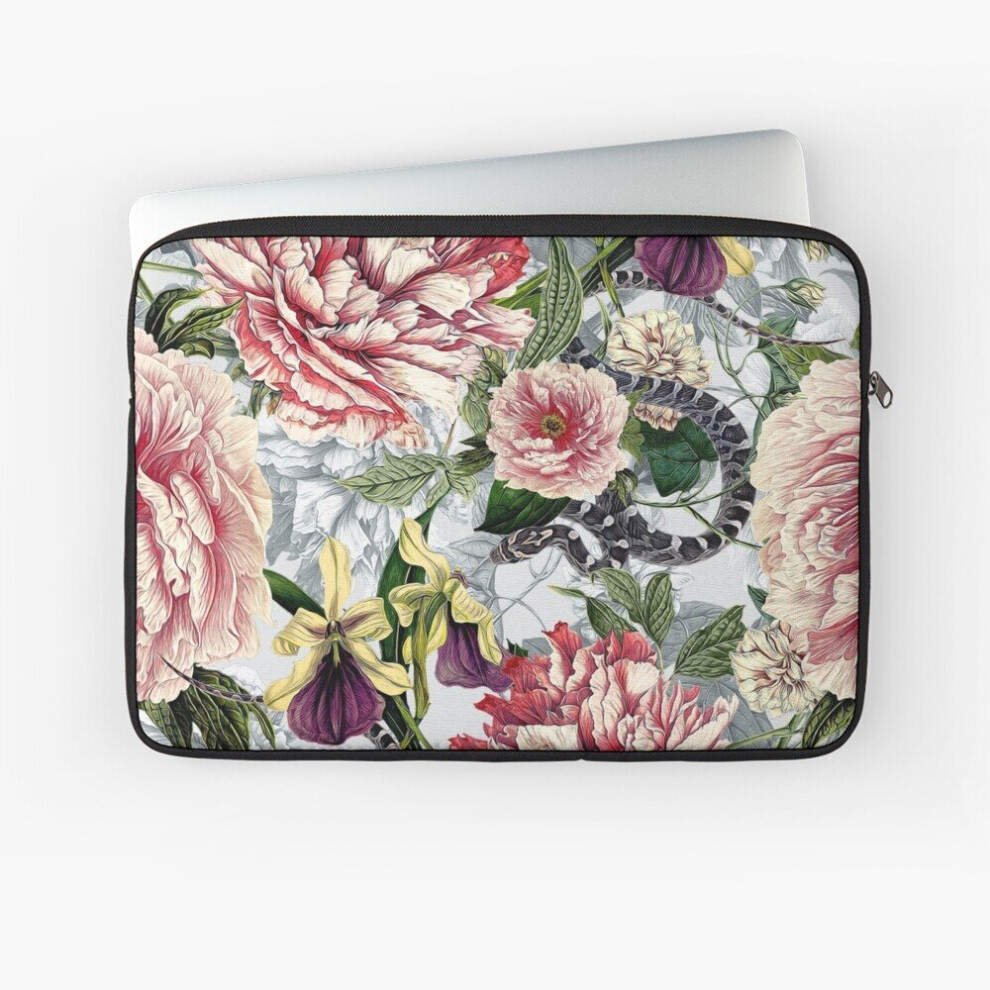 Laptop Sleeve Snakes And Flowers 10 12 13 15 17 Inch Case Notebook Tablet Carrying Bag Cover 7802738470857