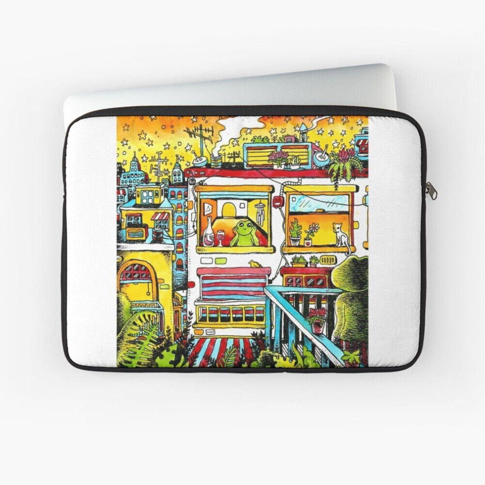 Laptop Sleeve Balcony 10 12 13 15 17 Inch Case Notebook Tablet Carrying Bag Cover 7802738513219