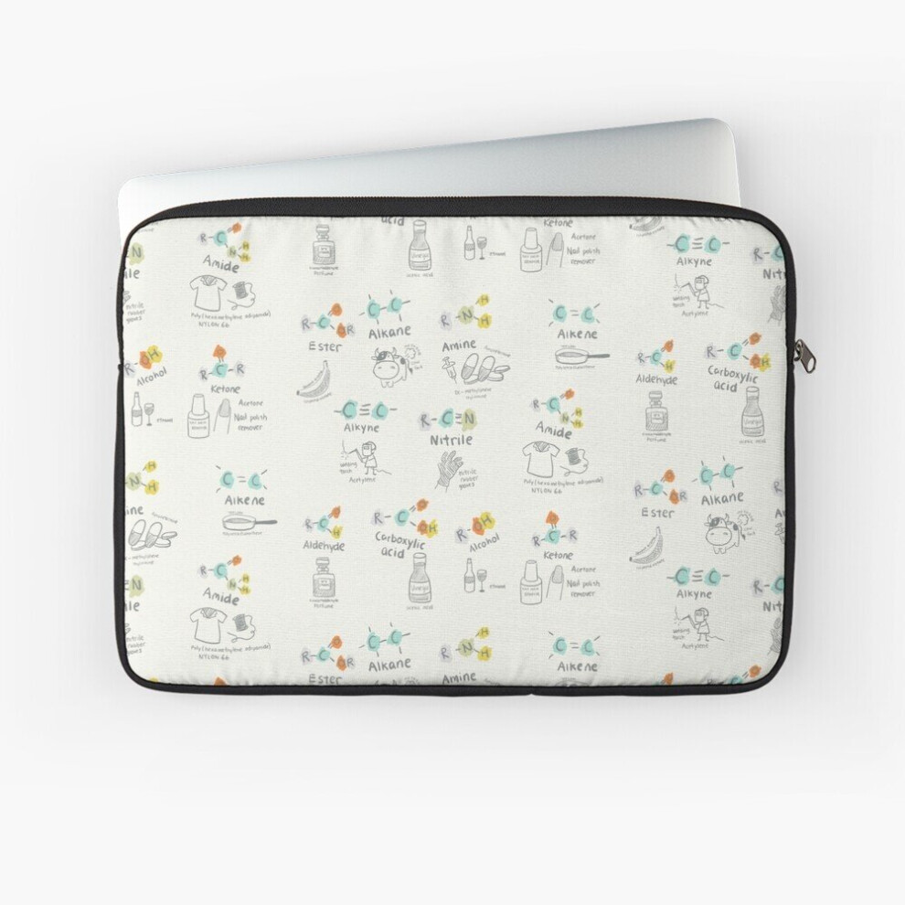 Laptop Sleeve Molecules Of Life 10 12 13 15 17 Inch Case Notebook Tablet Carrying Bag Cover 7802738434729