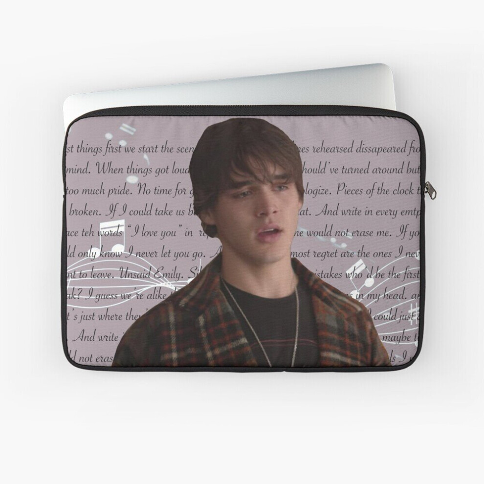 Laptop Sleeve Unsaid Emily Lyrics 10 12 13 15 17 Inch Case Notebook Tablet Carrying Bag Cover 7802738512564